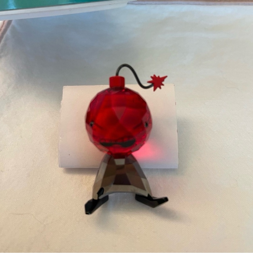 Swarovski “Pressure” Lovelots Crystal Ornament